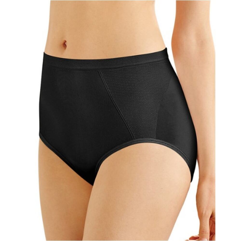 NEW MACY’S BALI  Ultra-Firm Control Seamless Shaping Brief Panty L